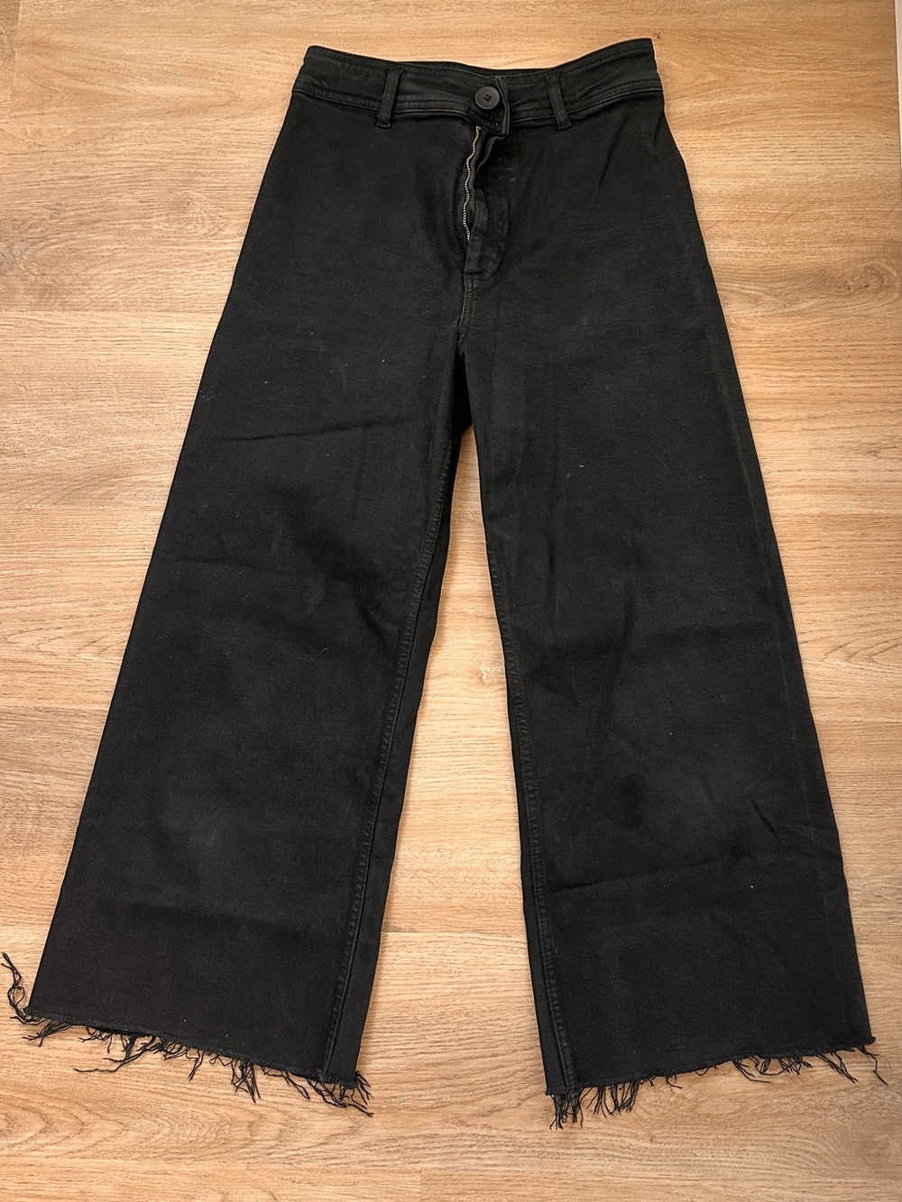 Zara Black High-Rise Jeans